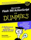 Image for Macromedia Flash MX ActionScript for dummies