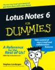 Image for Lotus Notes 6 For Dummies