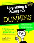 Image for Upgrading &amp; fixing PCs for dummies