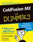 Image for ColdFusion MX for dummies