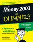 Image for Microsoft Money &#39;X&#39; for dummies