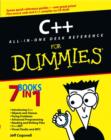 Image for C++ all-in-one desk reference for dummies