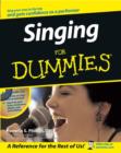 Image for Singing for Dummies