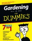 Image for Gardening all-in-one self reference for dummies