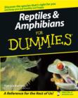 Image for Reptiles &amp; amphibians for dummies