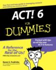 Image for ACT! 6 For Dummies