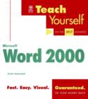 Image for Teach yourself Microsoft Word 2000