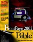 Image for FrontPage 2002 Bible