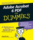 Image for Adobe Acrobat 6 PDF For Dummies
