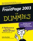 Image for FrontPage 2003 for dummies