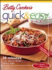 Image for Betty Crocker&#39;s quick &amp; easy cookbook  : 30 minutes or less to dinner every night