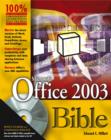 Image for Office 2003 bible