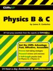 Image for Cliffs Advanced Placement Physics B and C
