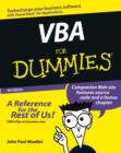 Image for VBA for Dummies