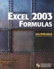 Image for Excel 2003 Formulas