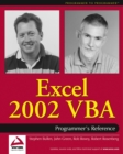 Image for Excel 2002 VBA programmer&#39;s reference