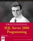 Image for Professional SQL Server 2000 programming