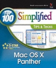 Image for Mac OS X v.10.3 Panther  : top 100 simplified tips &amp; tricks