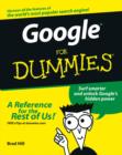 Image for Google for dummies