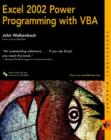 Image for Excel 2002 Power Programming with VBA