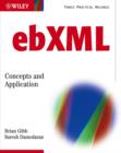 Image for ebXML  : concepts and application
