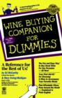 Image for Wine Buying Companion for Dummies&lt;