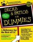 Image for Decks and Patios for Dummies