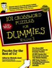 Image for 101 Crossword Puzzles for Dummies V 3