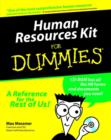 Image for Human Resources Kit for Dummies