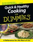 Image for Quick and Healthy Cooking for Dummies