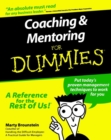 Image for Coaching and Mentoring For Dummies