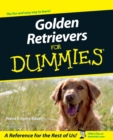 Image for Golden Retrievers For Dummies