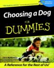 Image for Choosing a Dog for Dummies