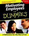 Image for Motivating Employees For Dummies