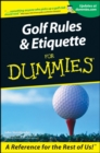 Image for Golf Rules and Etiquette For Dummies