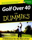 Image for Golf Over 40 for Dummies