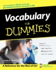 Image for Vocabulary For Dummies