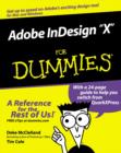 Image for Adobe InDesign &quot;X&quot; for dummies
