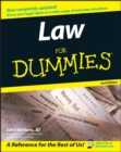 Image for Law for dummies