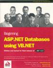 Image for Beginning ASP.NET databases using VB.NET