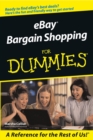 Image for eBay bargain shopping for dummies