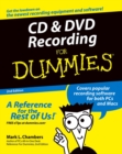 Image for CD &amp; DVD recording for dummies