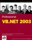 Image for Professional VB.NET