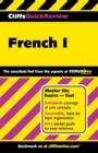 Image for CliffsQuickReview French I