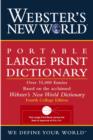 Image for Webster&#39;s New World Portable Large Print Dictionary, Second