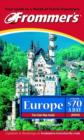 Image for Frommer&#39;s(R) Europe from $70 a Day 2002