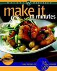 Image for Weight Watchers Make it in Minutes : Easy Recipes 15, 20 and 30 Minutes
