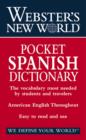 Image for Webster&#39;s New World Pocket Spanish Dictionary