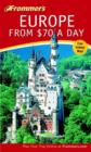 Image for Frommer&#39;s Europe from $70 a day