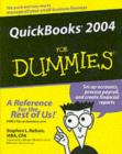 Image for Quickbooks 2004 for dummies